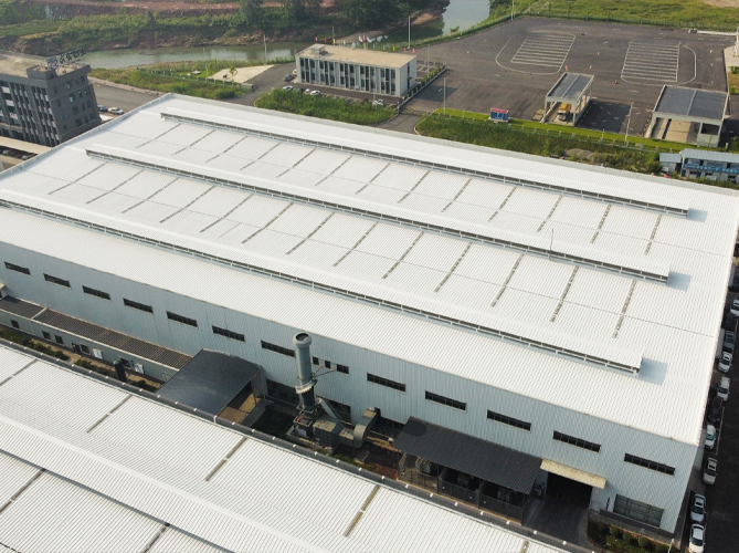 雅安某金属厂3号厂房屋顶防水补漏工程案例